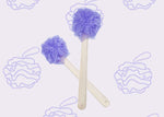 Back Scrub Loofah with Wooden Handle